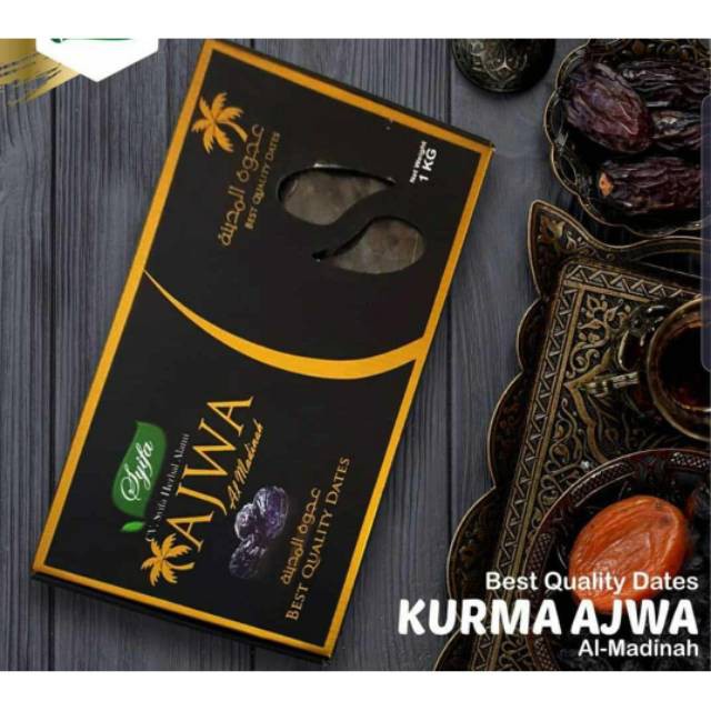 

terlaris Kurma ajwa al madinah kurma nabi 1kg