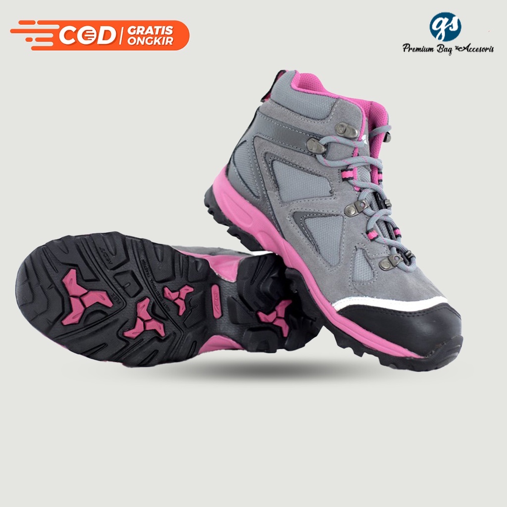 Sepatu Gunung Hiking Wanita Rei Smithsonia Shoes Arei Outdoorgear - GROSIR Premium Bag & Accesoris O