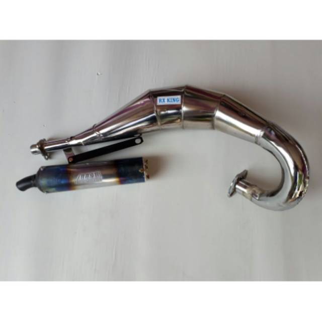 Knalpot racing udang trail Yamaha RX king