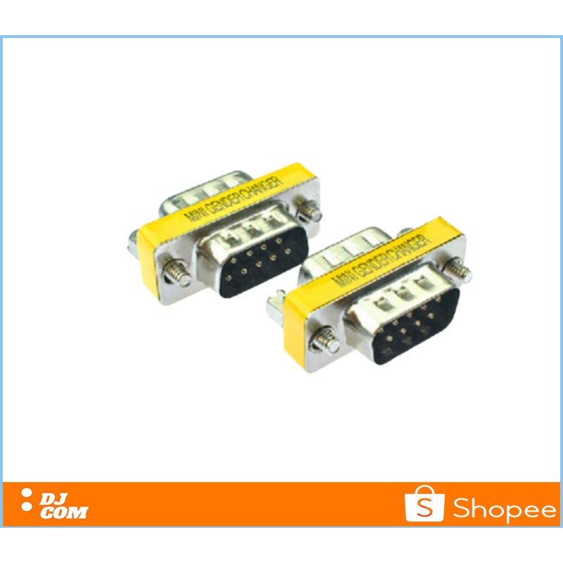 Sambungan Kabel RS232 Male To Kabel RS232 Male Serial Port DB9