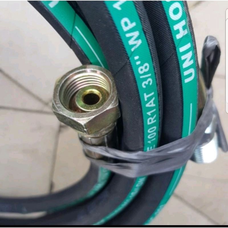 Selang Cuci Mobil Motor Hidrolik 3/8" Mesin Steam Pompa CNP & Grundfos