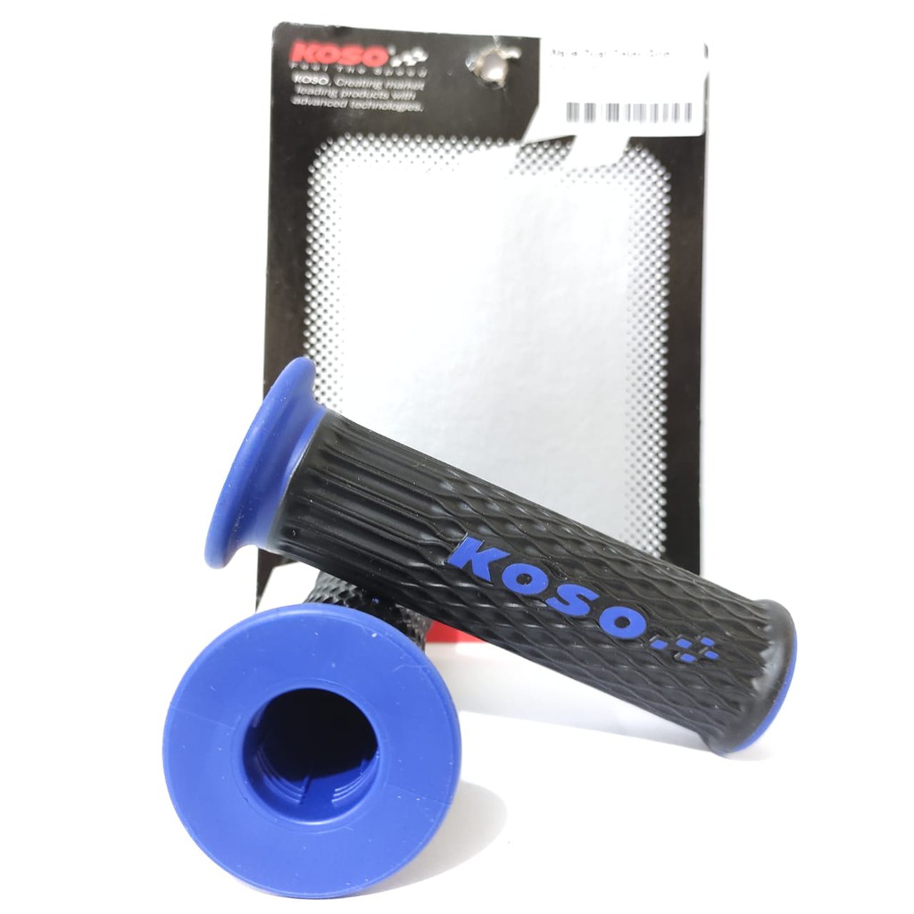 HANDGRIP GRIP KOSO ORIGINAL BIRU UNIVERSAL SEMUA MOTOR