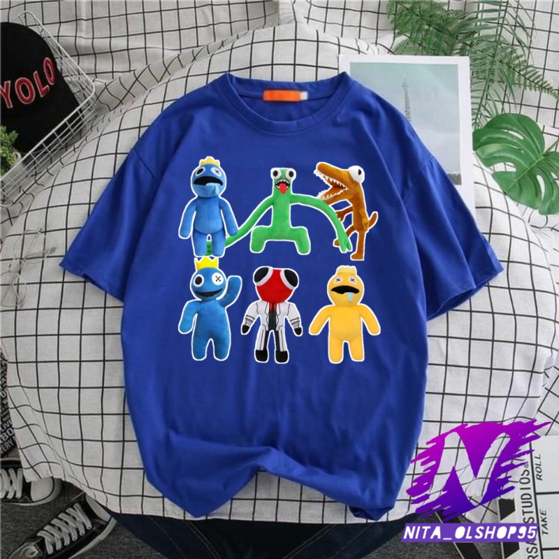 BAJU ANAK RAINBOW FRIENDS kaos anak rainbow friends game