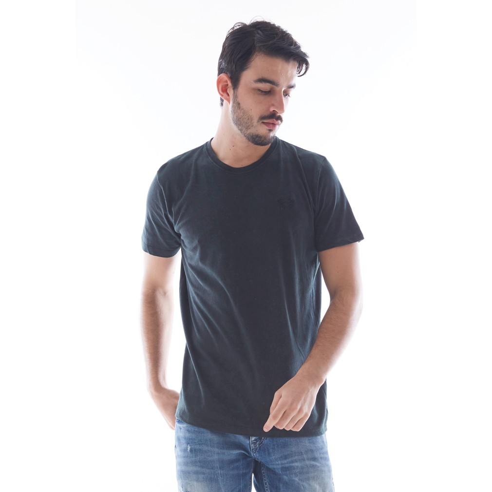 Best Quality  Tendencies Kaos Polos WASHED BLACK TEE GREEN