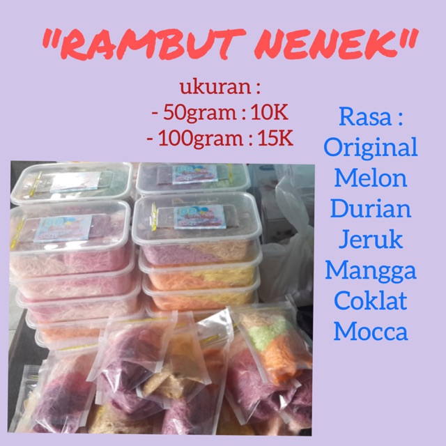 

RAMBUT NENEK / ARUM MANIS