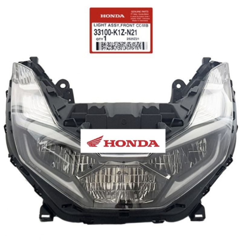 33100-K1Z-N21 lampu depan reflector PCX 160 asli honda