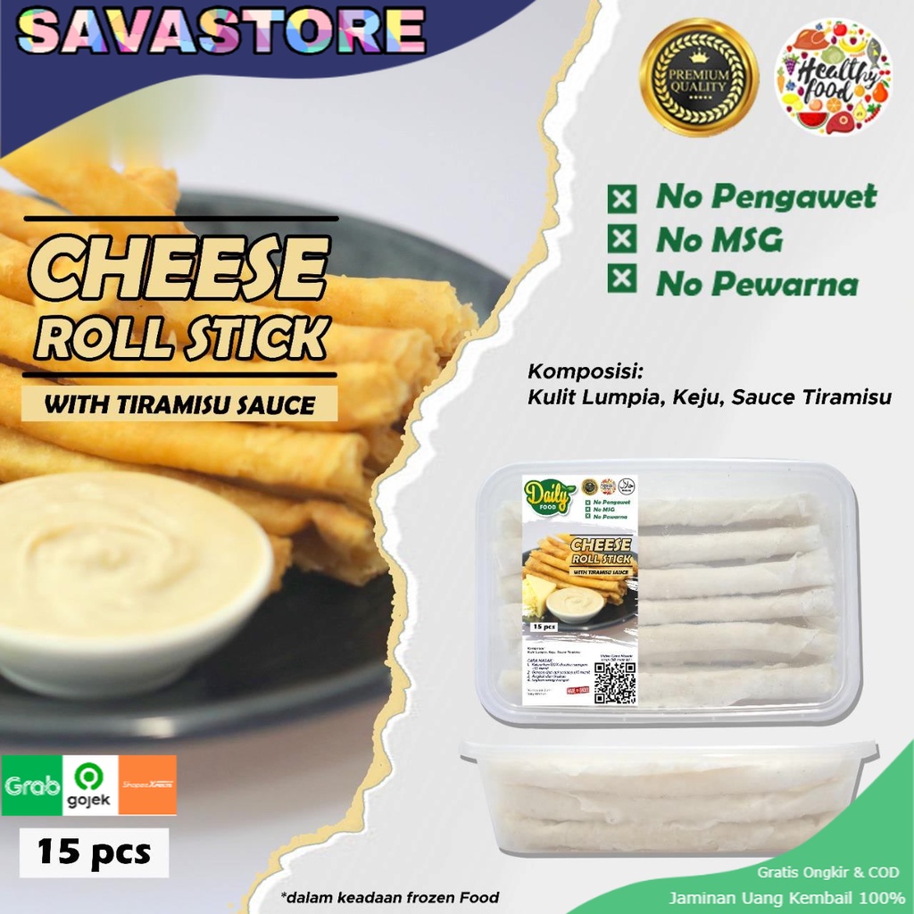 FROZEN FOOD CHEESE ROLL STICK PREMIUM