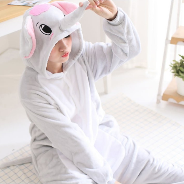 ONESIE PIYAMA KOSTUM DEWASA - KARAKTER 1 PIKACHU TOTORO PANDA dll