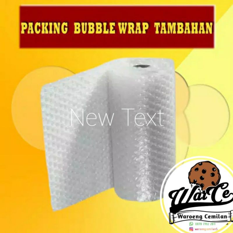 

PACKING BUBBLE WRAP TAMBAHAN