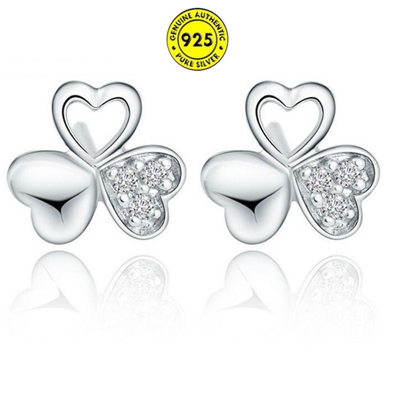 Anting Tusuk Sterling Silver 925 Anti Alergi Untuk Wanita