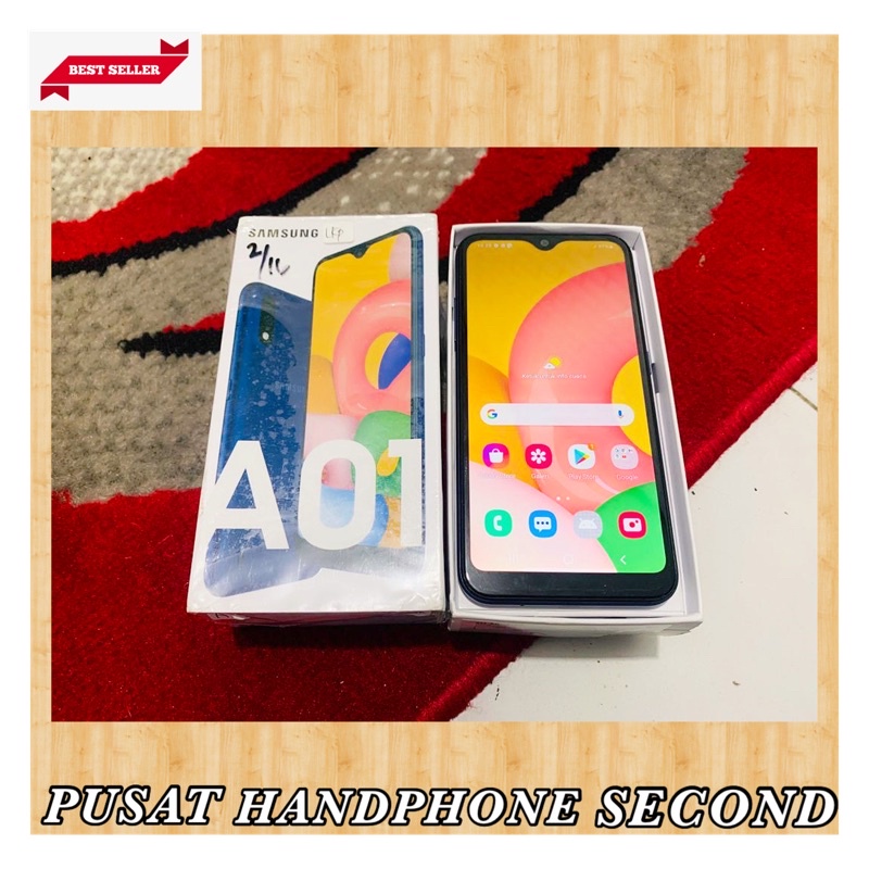 Samsung A01 2/16 Fullset Second Murah (Resmi & Bergaransi)