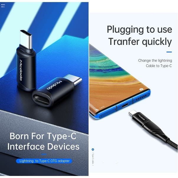 Mcdodo Lightning to Type-C Connector