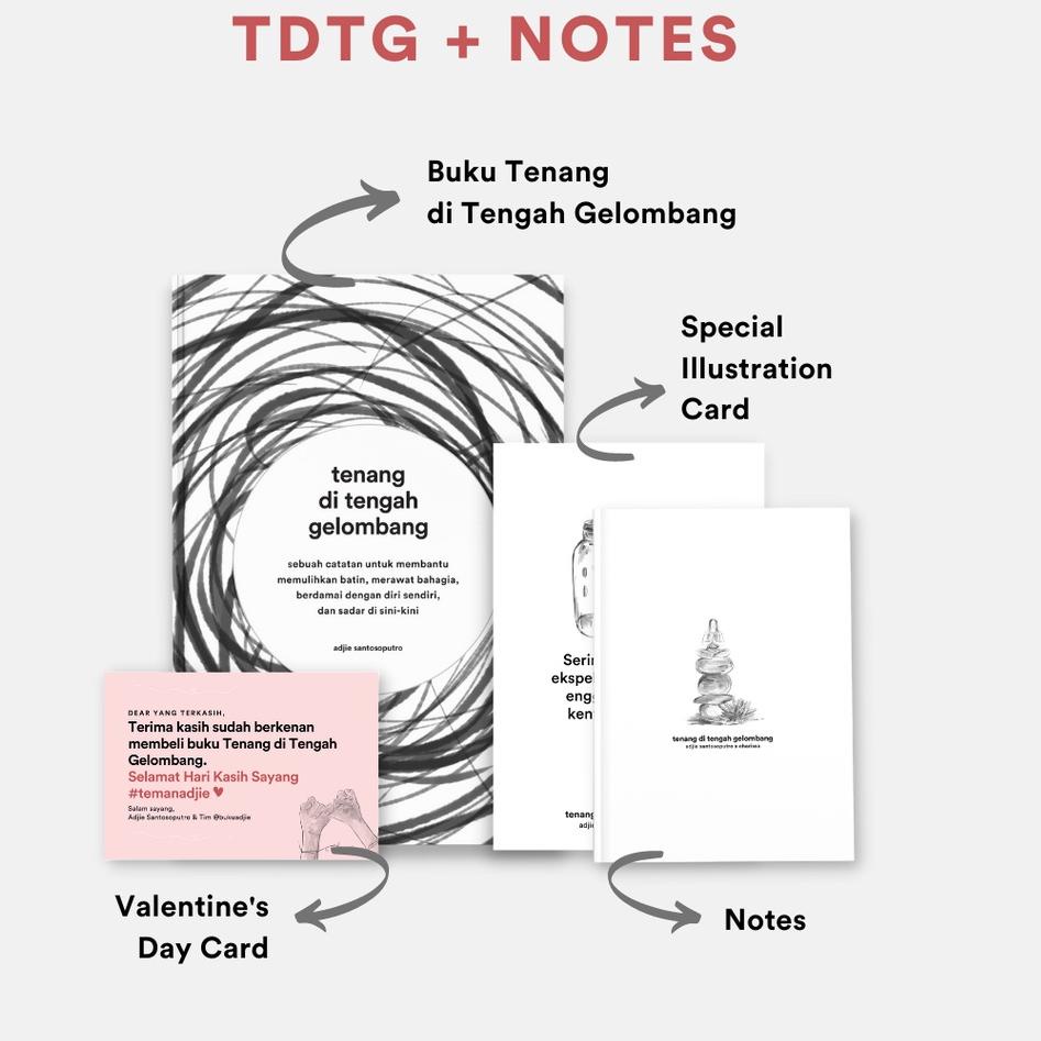Hadir Termurah Charissa Publisher - [Paket Eksklusif] Buku Tenang di Tengah Gelombang - Adjie Santosoputro-6