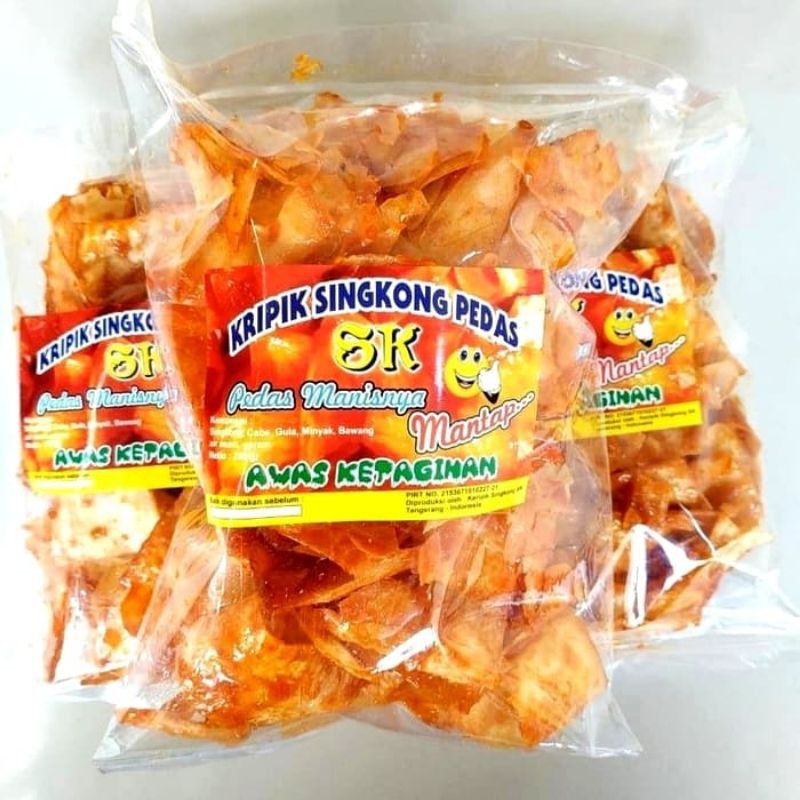 

keripik singkong pedas manis 250gram