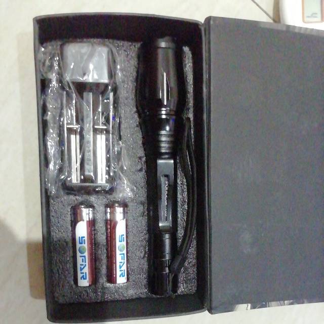 SENTER SWAT POLICE T6 2 BATERAI /T6 1 BATERAI SENTER POLISI / SUPER TERANG