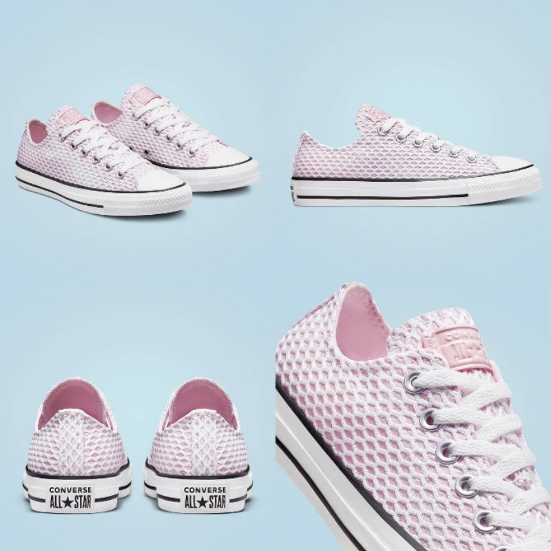converse pink foam