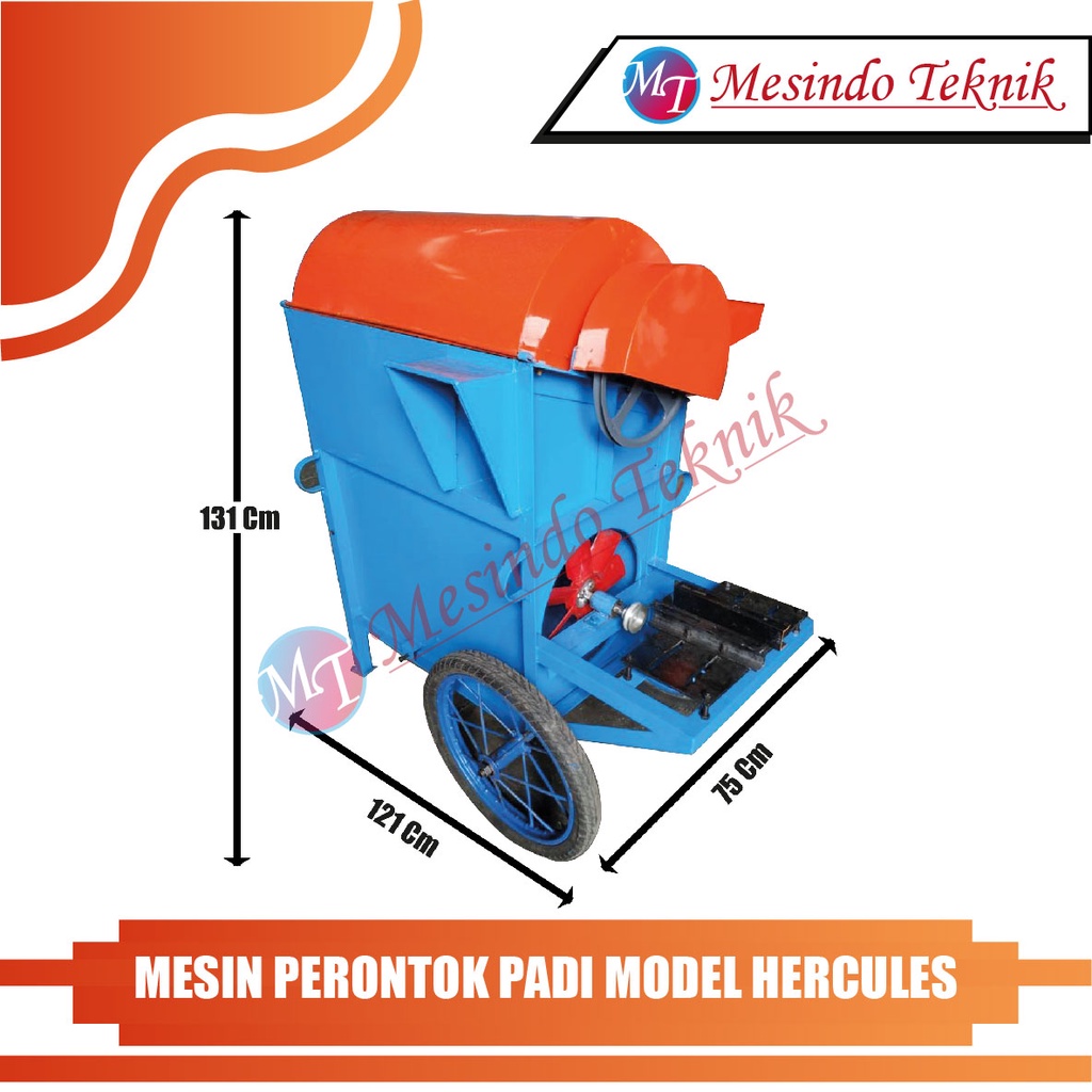 MESIN PERONTOK PADI MODEL HERCULES