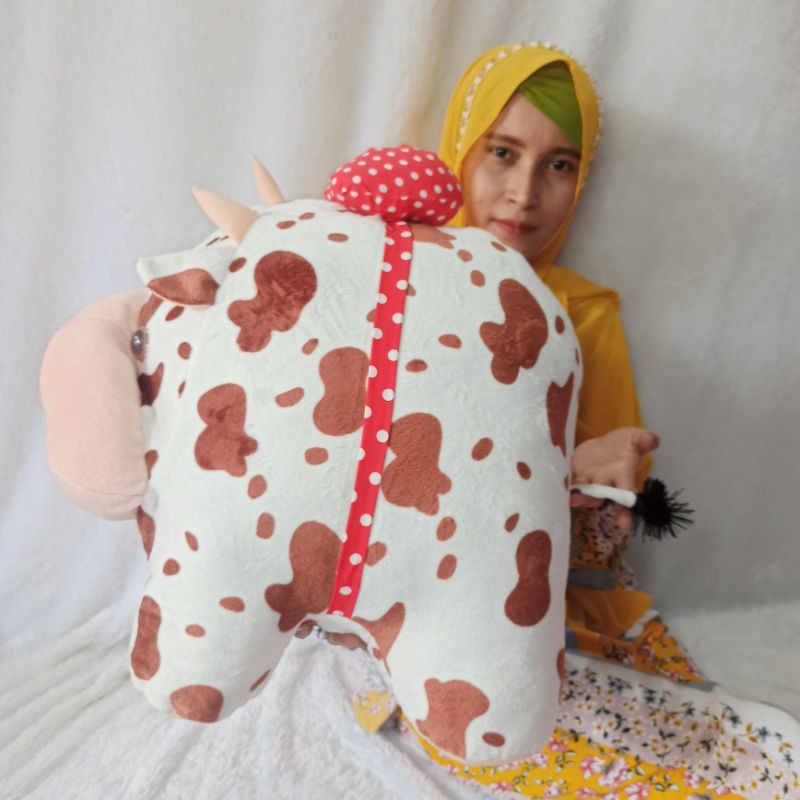 boneka sapi MOTIF Jumbo murah