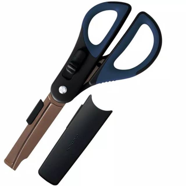 

(NEW) Gunting + Cutter Kokuyo 2 Way Scissors HAZA-PT410