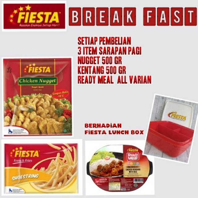 

Paket FIESTA BREAKFAST