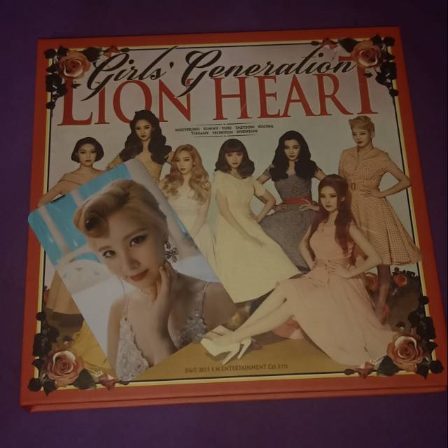 Album snsd lion heart