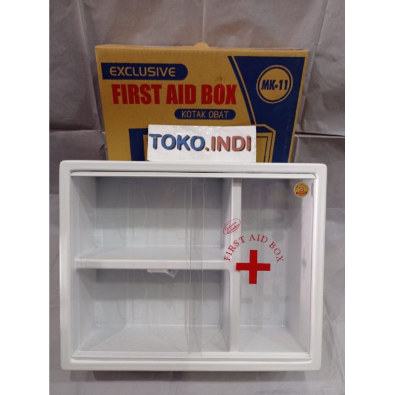 Kotak Obat First Aid Box MK-11 / Kotak Obat Geser / Kotak p3k Geser