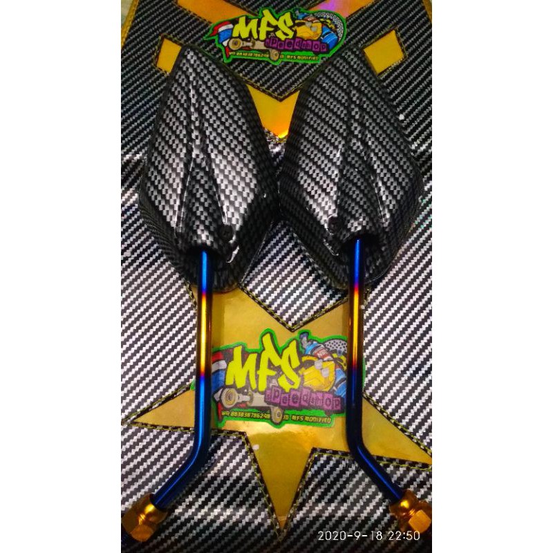 spion yamaha karbon universal