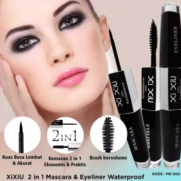 MASCARA EYELINER XI XIU 2 IN 1