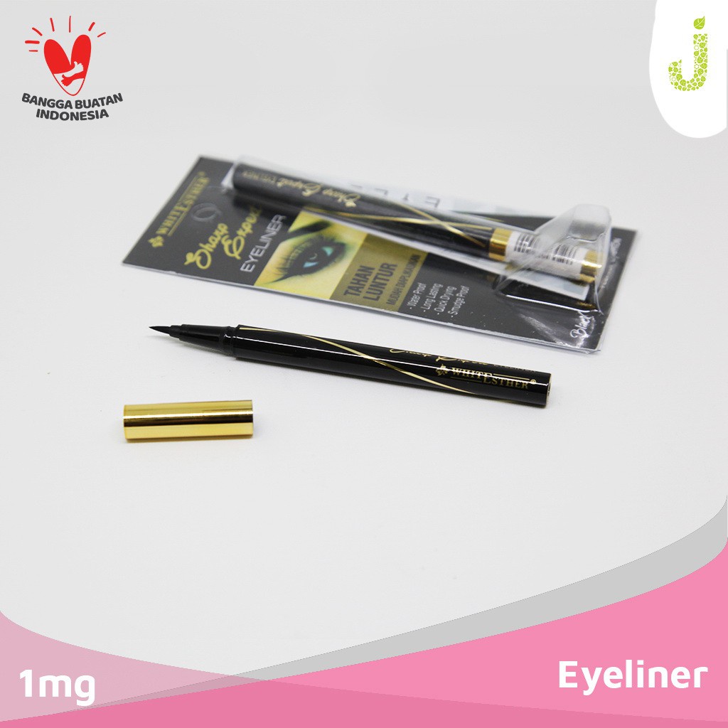 MINIGO Whitesther Sharp Expert Eyeliner (Water Proof) / Eyeliner Spidol