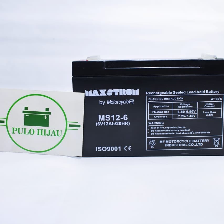 AKI 6V 12AH 6 V 12 AH 6V12AH VRLA MF AKI KERING