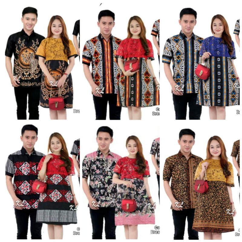 COUPLE DRESS BATIK BRUKAT COUPLE DRESS BROKAT COUPLE DRESS BATIK PENDEK COUPLE BRUKAT PENDEK COUPLE BATIK DRESS