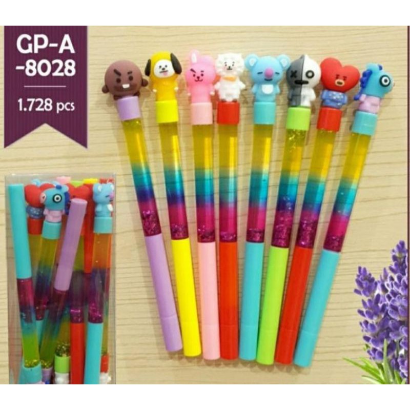 

Best pen gel air manik BTS BT-21/bolpen BTS/PEN AIR BTS BT21 Termurah!!