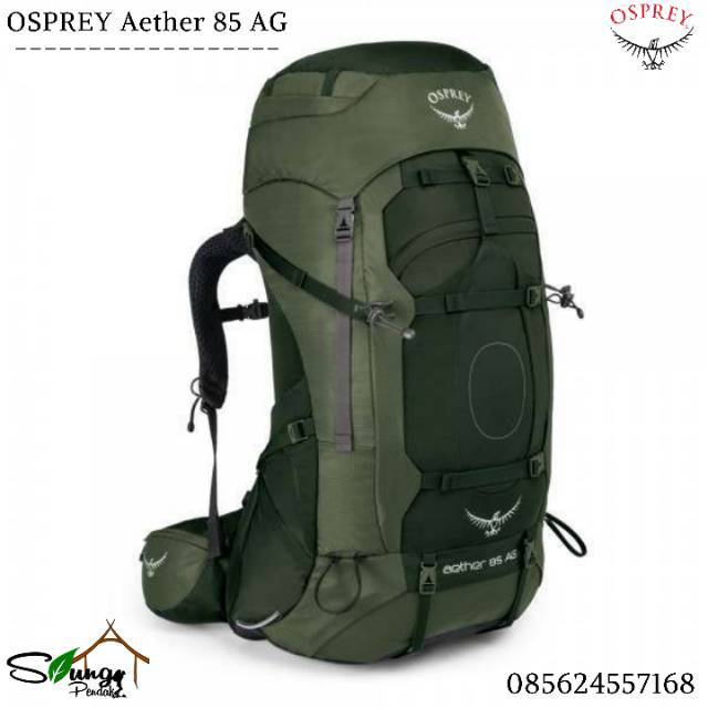 Tas Gunung / Ransel / Carrier Osprey Aether 85 with Daypack Original