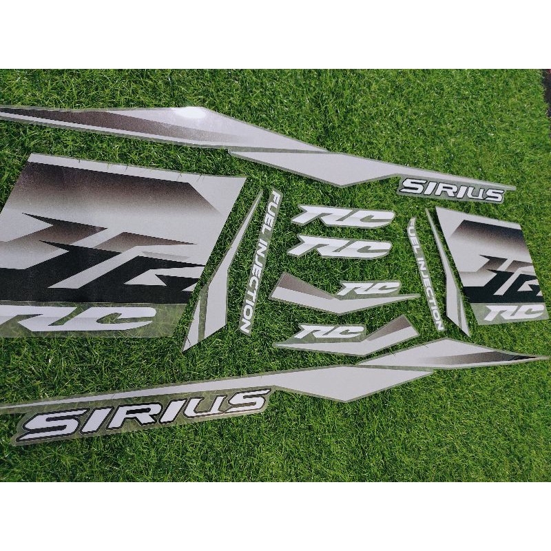 STRIPING TRANSPARAN VEGA ZR CUSTOM SIRIUS RC SILVER