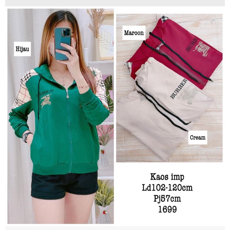 Jaket Burberry import