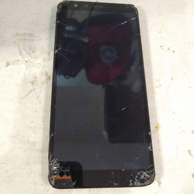 Lcd tc frame Asus Zenfone Max Plus M1 x018d zb570tl minus bahan 4