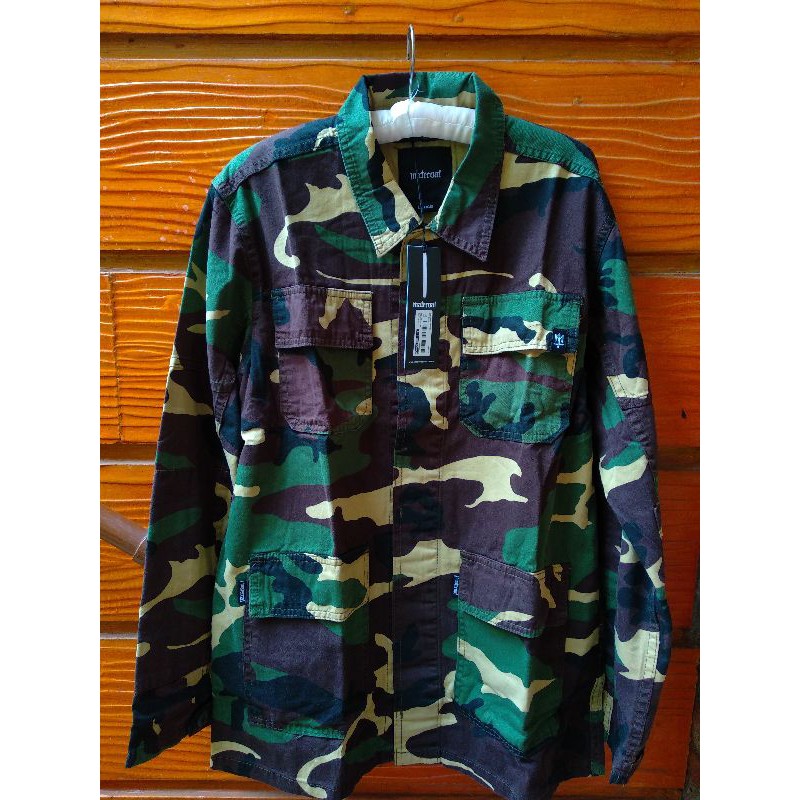 Jaket semi parka maternal disaster camo original