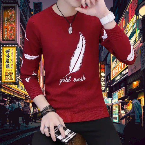 BAJU PRIA GOLD RUSH BAHAN BABYTERRY / KAOS PRIA SIZE M-L-XL PAKAIAN PRIA