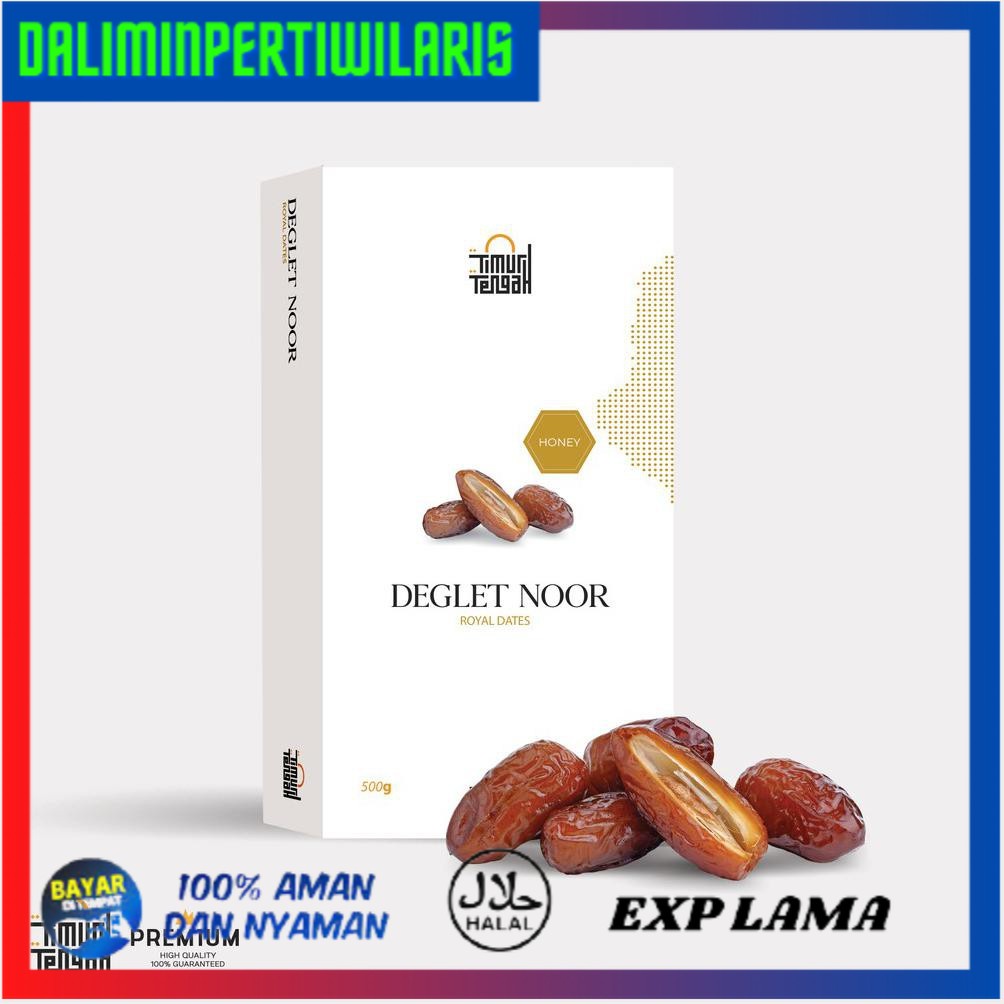 

BISA COD Kurma Tunisia Madu Timur Tengah Premium Deglet Noor Honey HEMAT [Kode 1|Kode 2|Kode 3|Kode