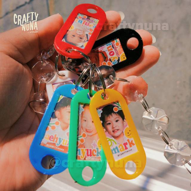 ✨ NCT Baby Handmade Keyring by Crafty Nuna ✨ cute foto bayi babies dream 127 kpop ganci custom key tag