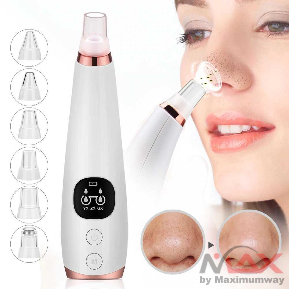 Hailicare vakum komedo penghisap komedo dan jerawat Vacuum Suction Skin Face Care Blackhead Pore Cleaner MC-004 Warna Putih Blackhead Remover Vacuum Acne Pimple Black Spot Suction Electric Facial Pore Cleaner Skincare Exfoliating Beauty Instrument