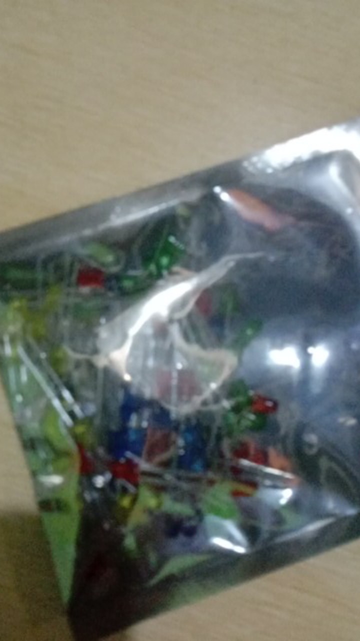 100pcs 3mm Led Light White Kuning Merah Hijau Biru Aneka Kit Diy Led Set Elektronik Diy Kit