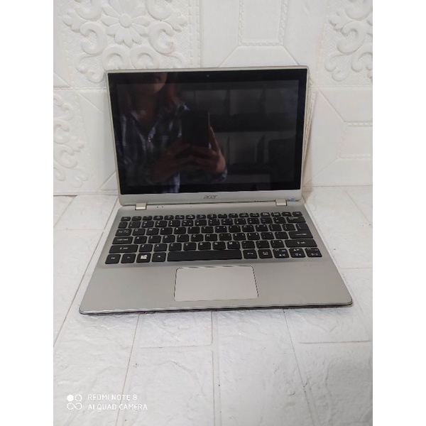 Notebook ACER V5 Silver AMD A4 RAM 4GB SSD 128GB Touchscreen Second