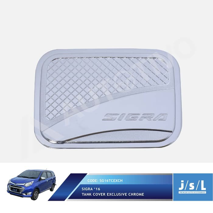 Daihatsu Sigra Tank Cover Exclusive Chrome / Aksesoris Sigra