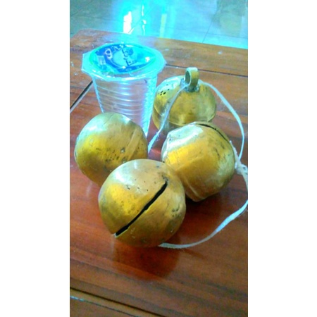 LONCENG SAPI KUNINGAN JUMBO BULAT ORI, LONCENG MURAH INDONESIA