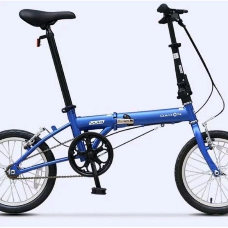 sepeda lipat yuki - sepeda DAHON Yuki 16 inch - sepeda yuki biru