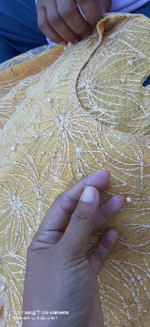 Zola_batik Batik Couple Kebaya Brokat Susun Pinguin Motif Tile Annabel Pinguin