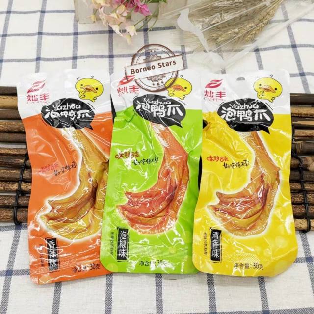 

Ceker Duck Bebek 卤鸭爪 30 gr/ chan feng