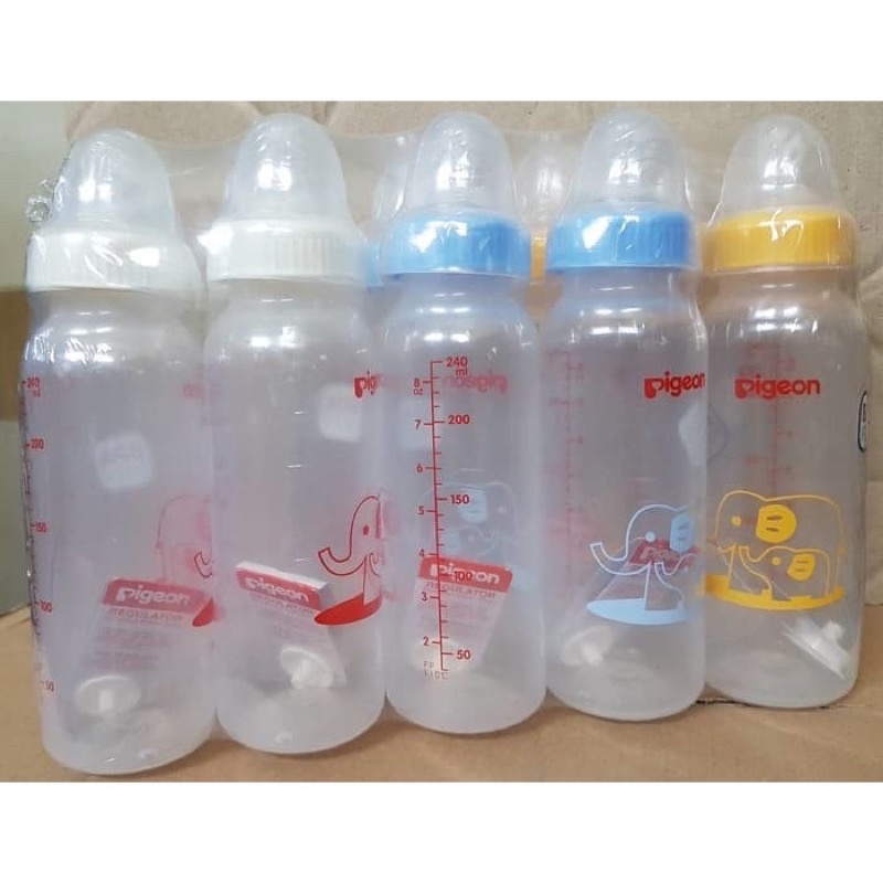 Botol Susu Bayi 240 ml Pigeon / BOTOL SUSU BAYI MULTIFUNGSI BAHAN 100% ECO-FRIENDLY (RAMAH LINGKUNGAN)