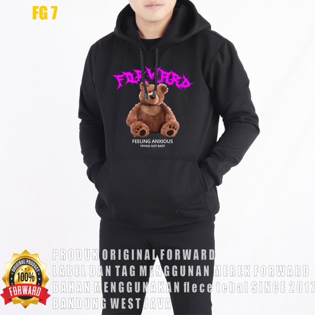 Sweater Pria Japanese Sweater Hoodie Fleece Jumper Switer Model Jepang Terbaru FORWARD SYSTEM Lanzclothing FG7